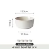 Schale set 4er Ø15,2cm Keramik Frühstücksschale Müslischale Produktbild-Vorschau 2