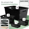 Novaliv set van 6 opbergboxen met deksel, groot, 14 liter, Productafbeelding-voorbeeld 7