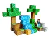 Magnetisches Minecraft Bauset Bäume und Wasserfall mit Produktbild-Vorschau 5