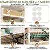 Okwish kinderbed, 90x200 cm, met veiligheidsreling, open Productafbeelding-voorbeeld 9