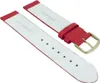 Herzog Beach II Uhrenarmband rot > mattes glattes Leder Produktbild-Vorschau 1