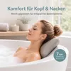 Badewannenkissen, Badekissen, mit 2 Saugnäpfen, Schnelles Produktbild-Vorschau 2