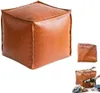 Unstuffed Pouf Ottoman Bezug, Quadratischer Sitzpouf aus Produktbild-Vorschau 2