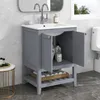 okwish Badezimmerschränke Badmöbel Einzel Waschtisch mit Produktbild-Vorschau 2