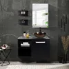 Puluomis Meuble de salle de bain Set avec lavabo Meuble Voir les images du produit 2