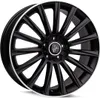 Keskin KT18 Turbo matt black lip polish 7x17 ET48 - LK5/112 Produktbild-Vorschau 1