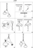 Rabalux 2707 Lampadario 2 spot Marian, E27, Anteprima dell’immagine prodotto 12