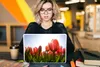 MuchoWow® Laptop Aufkleber Sticker Cover Ein Feld voller Produktbild-Vorschau 5