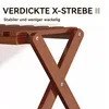 Schuhregale, mit 4 Ebenen, aus Bambus, Schuhschrank, Produktbild-Vorschau 6