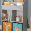Detská polica Vicco Luigi Šedá 72 x 114.2 cm s 2 skladacími Náhľad obrázku produktu 5