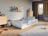 Kinderbett Bodenbett 140x200 cm Bett mit Rausfallschutz & Produktbild-Vorschau 3