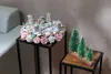 Ghirlanda MagicHome Natale, dell'Avvento, rosa, 30 cm Anteprima dell’immagine prodotto 3