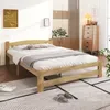 Holzbett, Massivholzbett Futonbett, Doppelbett, Massivholz Produktbild-Vorschau 1