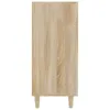 vidaXL Příborník Sonoma dub 90x34x80 cm materiál na bázi Náhled obrázku produktu 6