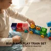 36-teiliges Montessori Zahlen-Zug Set mit Bauernhoftieren – Produktbild-Vorschau 6
