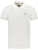 Elegantes Herren Kurzarm-Poloshirt in Weiß mit Applikation Produktbild-Vorschau 1