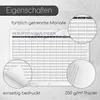 Geburtstagskalender mit Marmor-Optik I DIN A3 I Produktbild-Vorschau 3