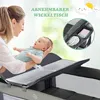 COSTWAY 5 v 1 dětská postýlka, cestovní dětská postýlka s Náhled obrázku produktu 4