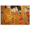 Toile Beaux femmes Abstraction - G. Klimt 120x80 Feeby Gold Voir les images du produit 3