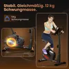 Heimtrainer Ergometer AsVIVA H22 Fitnessbike leise mit Produktbild-Vorschau 8