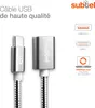 subtel Câble OTG pour smartphone compatible avec Adaptateur Voir les images du produit 2