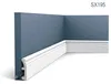Orac Decor SX195 LUXXUS HAMBURG  Plinthe Moulure décorative Voir les images du produit 2