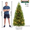 LZQ 180cm LED Künstlicher Weihnachtsbaum 300 LEDs, Produktbild-Vorschau 6