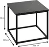 2er-set couchtisch jones marmoreffekt schwarz l37 33cm  - Produktbild-Vorschau 8