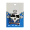 Volkswagen Bulli VW Bus T1 Blaue Emaille Pin Produktbild-Vorschau 4