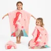 Strandtuch-Poncho für Kinder mit Kapuze - Meerjungfrau, 150 Produktbild-Vorschau 1
