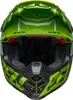 Kask motocrossowy Bell Moto-9S Flex Sprint, zielony/czarny, Podgląd zdjęcia produktu 2