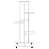 vidaXL Stojak na kwiaty 5-poziomowy z kółkami 44x23x100 cm Podgląd zdjęcia produktu 3