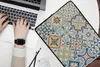 MuchoWow® Laptop Hülle 15 Zoll Vintage - Blumen - Design - Produktbild-Vorschau 2