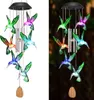 Carillon solaire Colibri, changement de couleur guirlandes Voir les images du produit 1