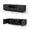 Mobile TV AURA 150 cm SAHARA nero satinato - a sospensione Anteprima dell’immagine prodotto 5