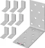 KOTARBAU® Set di 100 connettori angolari 75 x 75 x 40 mm Anteprima dell’immagine prodotto 1