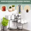 bremermann Etagère d'angle en verre, étagère de cuisine, en Voir les images du produit 2