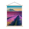 MuchoWow® Textilposter Lavendel - Berg - Blumen 60x80 cm Produktbild-Vorschau 1