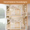 Merax Etagenbett 90x200 cm + 140x200 cm, Hausdesign Produktbild-Vorschau 7