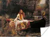 MuchoWow® Poster Die Dame von Shalott - Gemälde von John Produktbild-Vorschau 1