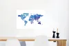 MuchoWow® Poster Weltkarte - Aquarell - Blau 90x60 cm - Produktbild-Vorschau 5