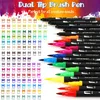 Dual Brush Pen Set, 120 Farben Pinselstifte Set, Aquarell Produktbild-Vorschau 2