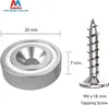 Magnetpro 12 Stück Magnete 10 KG Kraft 20 x 7 mm mit Loch Produktbild-Vorschau 4