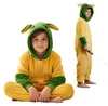 Onesie Kigurumi Pyjamas Baby Yoda Verkleidung Kostüm Kinder Produktbild-Vorschau 1