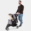 Hundebuggy Katzenbuggy - Innopet All Terrain Schwarz/Silber Produktbild-Vorschau 13