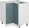 Meuble d'angle Vicco R-Line Bleu-gris 75.6cm sans PT, Model Voir les images du produit 1