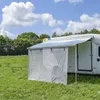 Senkrechtmarkise 9 mm Keder – Seitenwand 430 × 200 cm für Produktbild-Vorschau 2