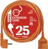 Prodlužovací kabel 25 m / 1 zásuvka / oranžový / PVC / 230 V / 1,5 mm2 Náhled obrázku produktu