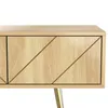 Fortuna Lai 160 cm Meuble TV avec pieds dorés, deux tiroirs Voir les images du produit 9