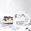Mr. & Mrs. Panda Teeglas Bär Bergsteigen - Transparent - Produktbild-Vorschau 3